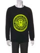 Balmain Graphic Print Crew Neck Pullover
