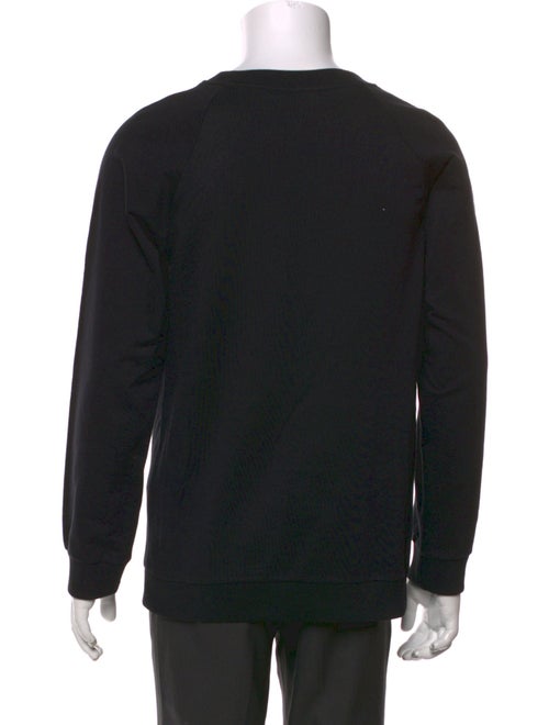 Balmain Graphic Print Crew Neck Pullover