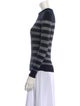 Balmain Striped Crew Neck Sweater