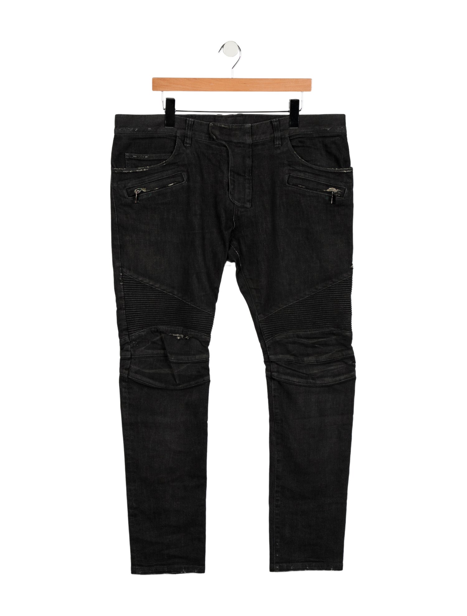 Balmain Moto Jeans