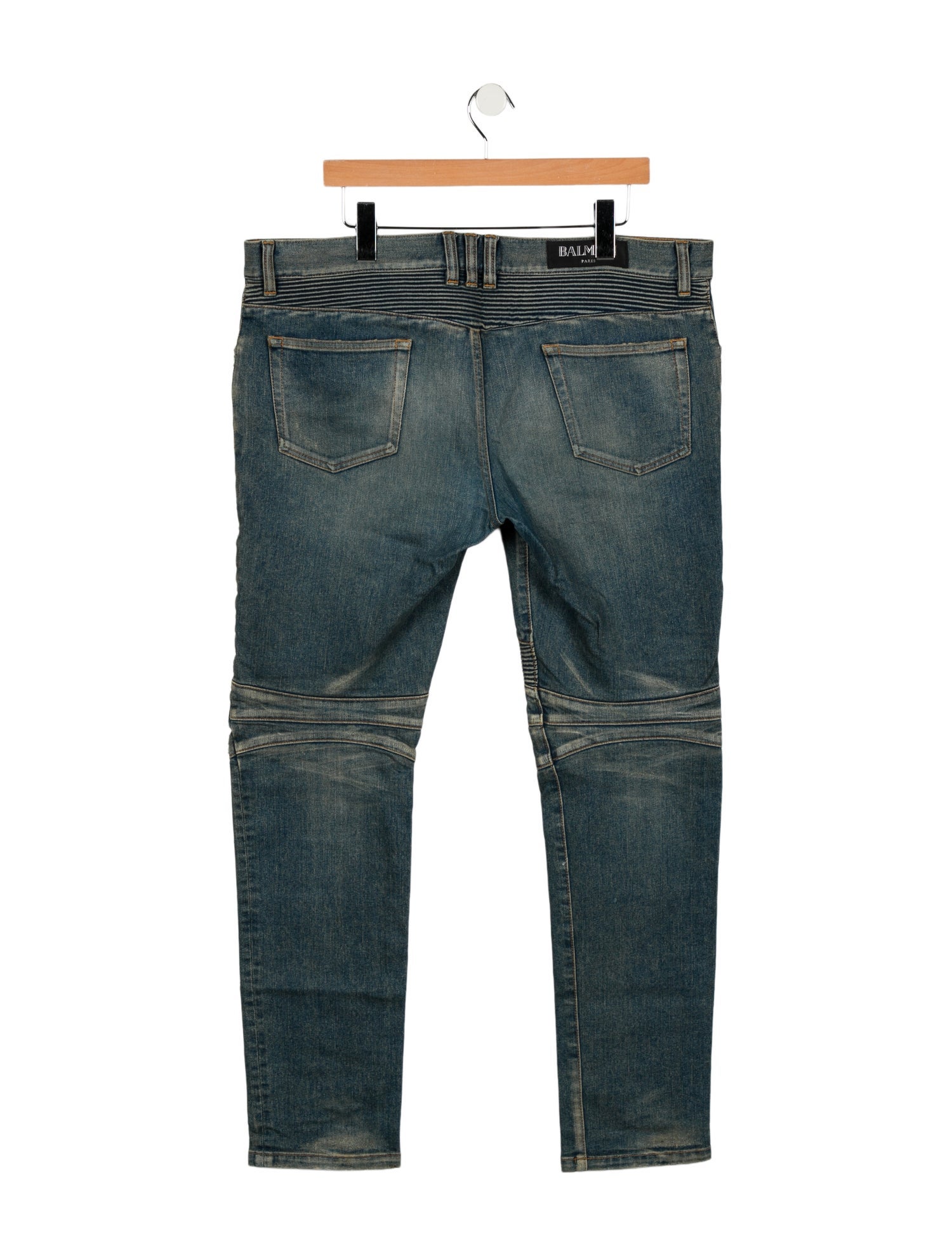 Balmain Moto Jeans