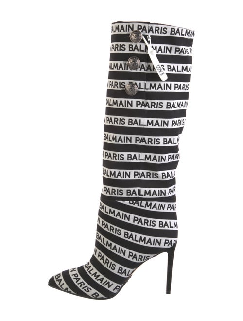 Balmain Printed Sock Boots