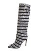Balmain Printed Sock Boots