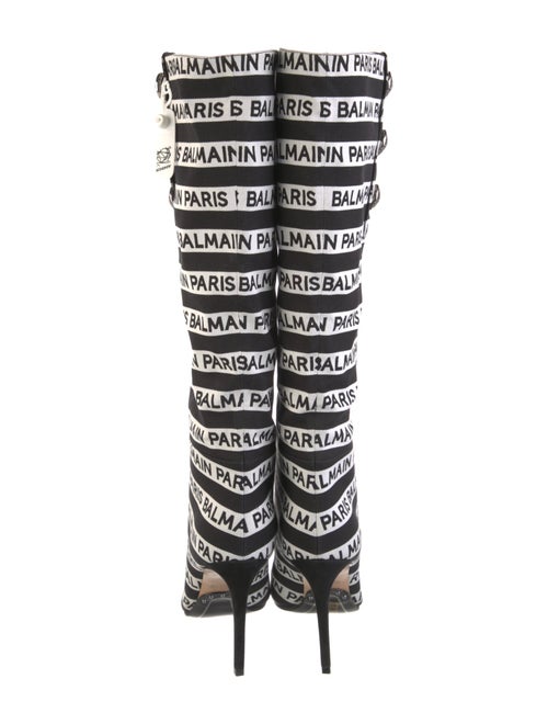 Balmain Printed Sock Boots