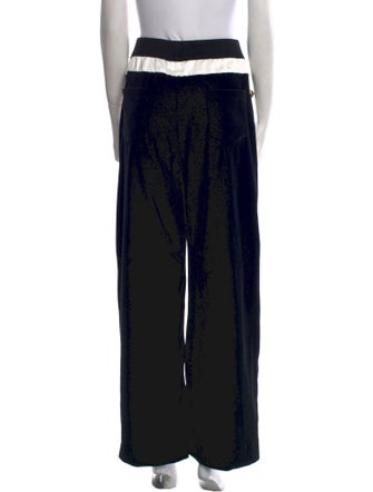 Balmain Printed Wide Leg Pants