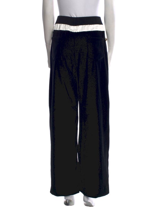 Balmain Printed Wide Leg Pants