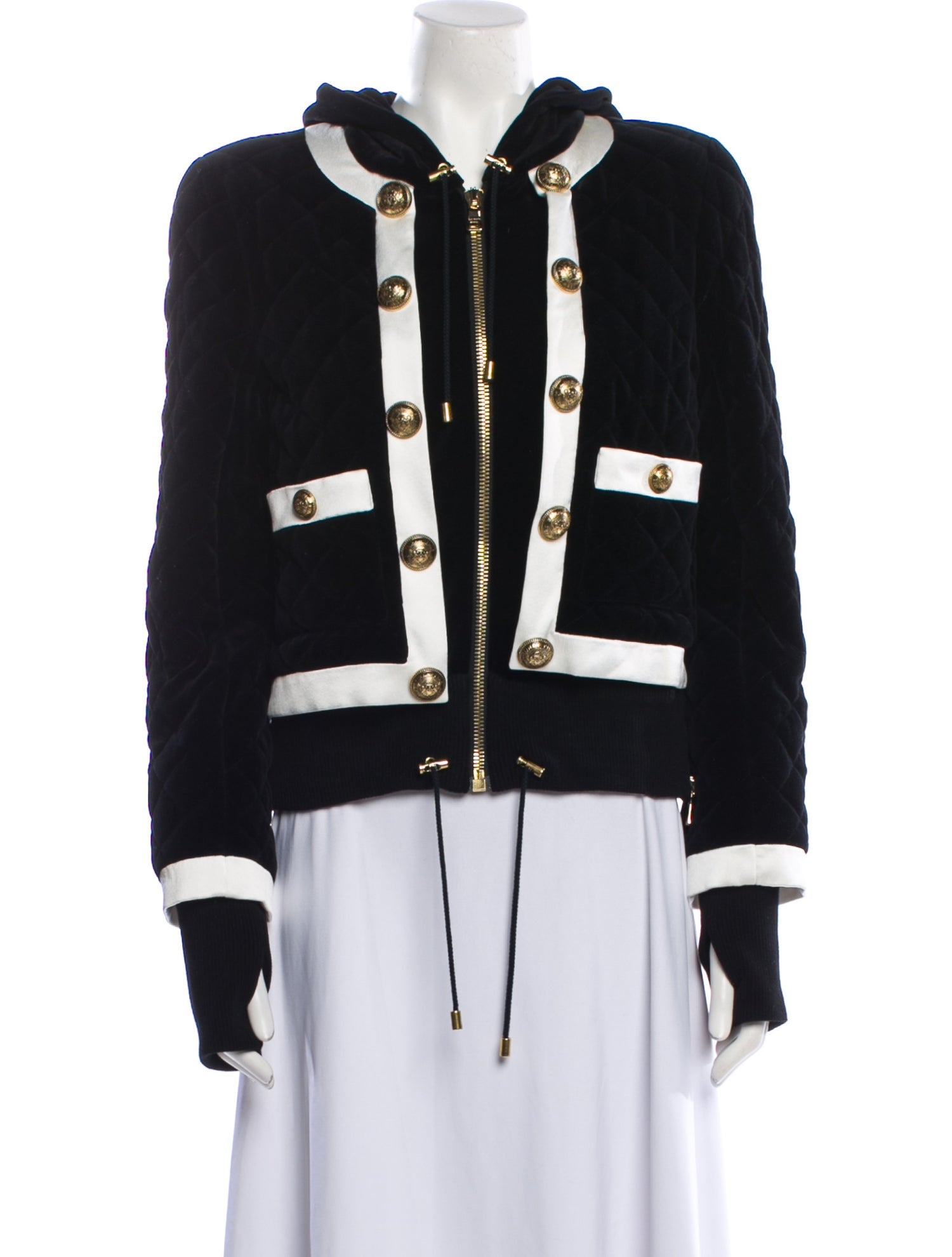 Balmain Colorblock Pattern Jacket