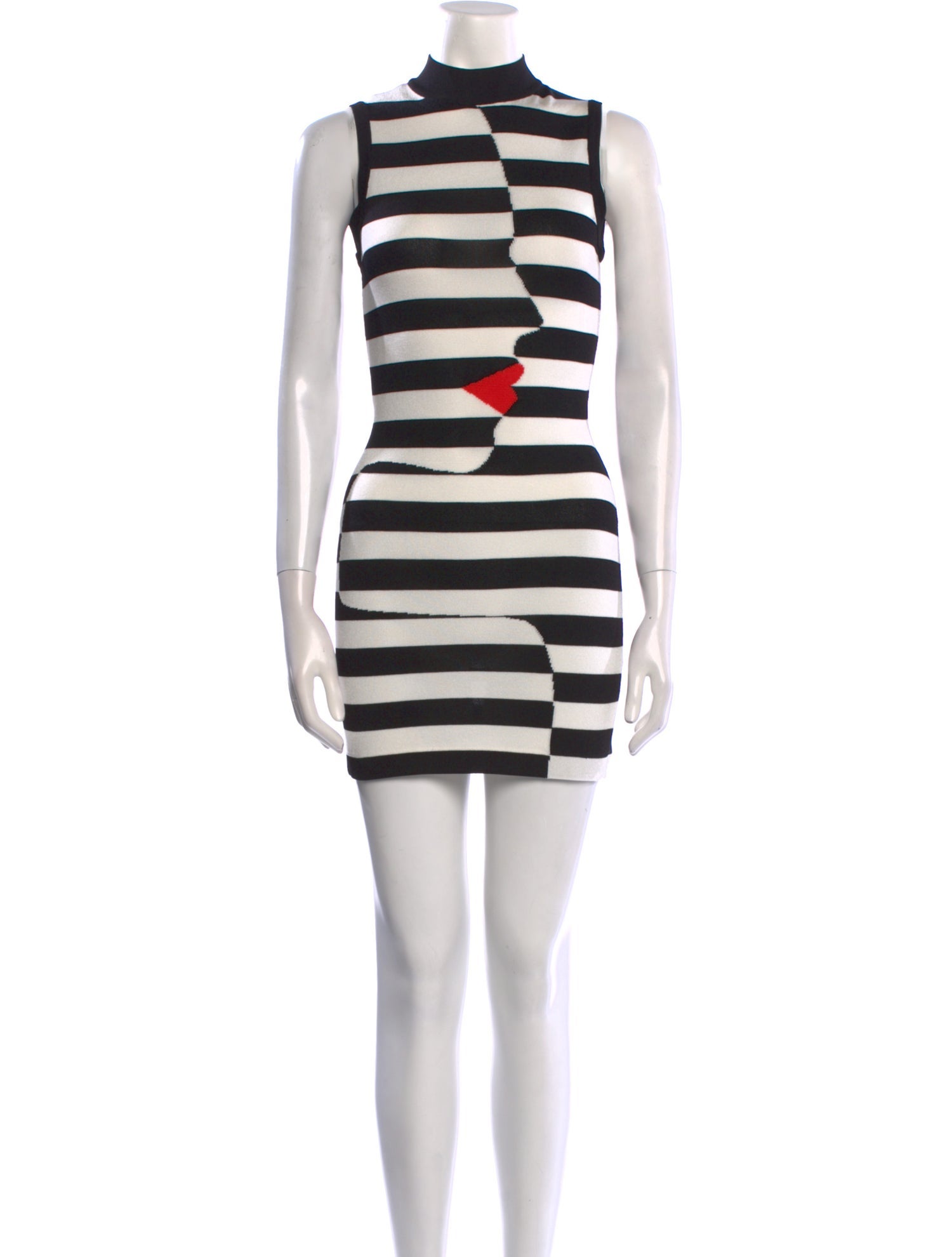 Balmain Striped Mini Dress