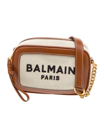 Balmain Canvas Crossbody Bag