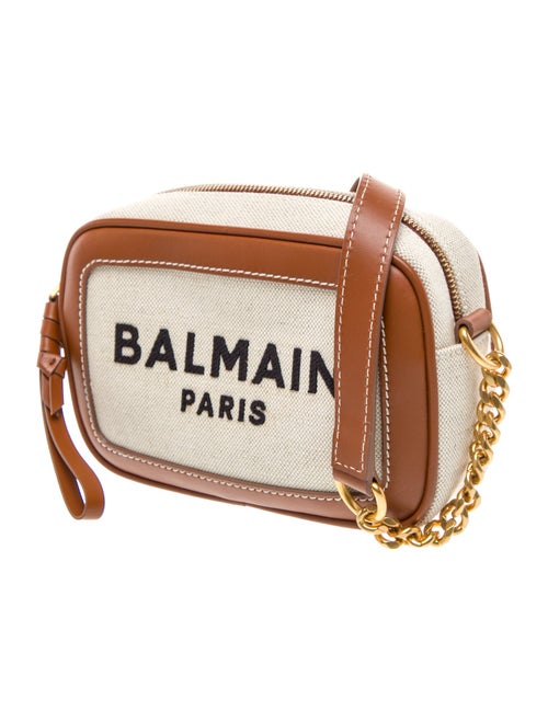Balmain Canvas Crossbody Bag