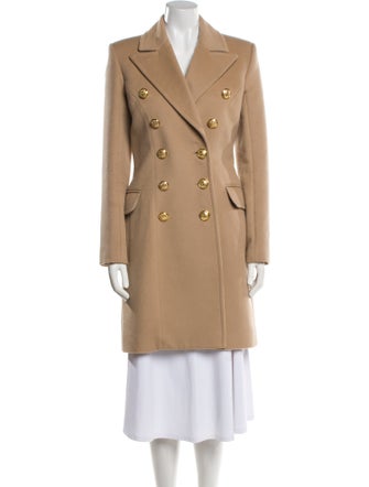 Balmain Virgin Wool Peacoat