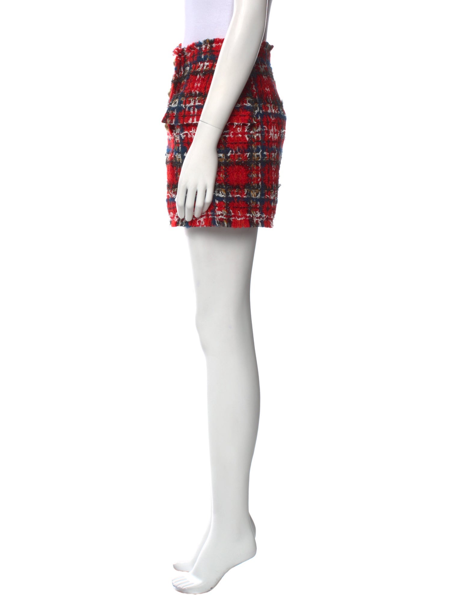 Balmain Wool Mini Shorts w/ Tags