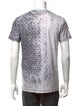 Balmain Graphic Print Short Sleeve Shirt