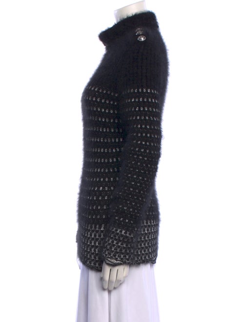 Balmain Angora Turtleneck Sweater