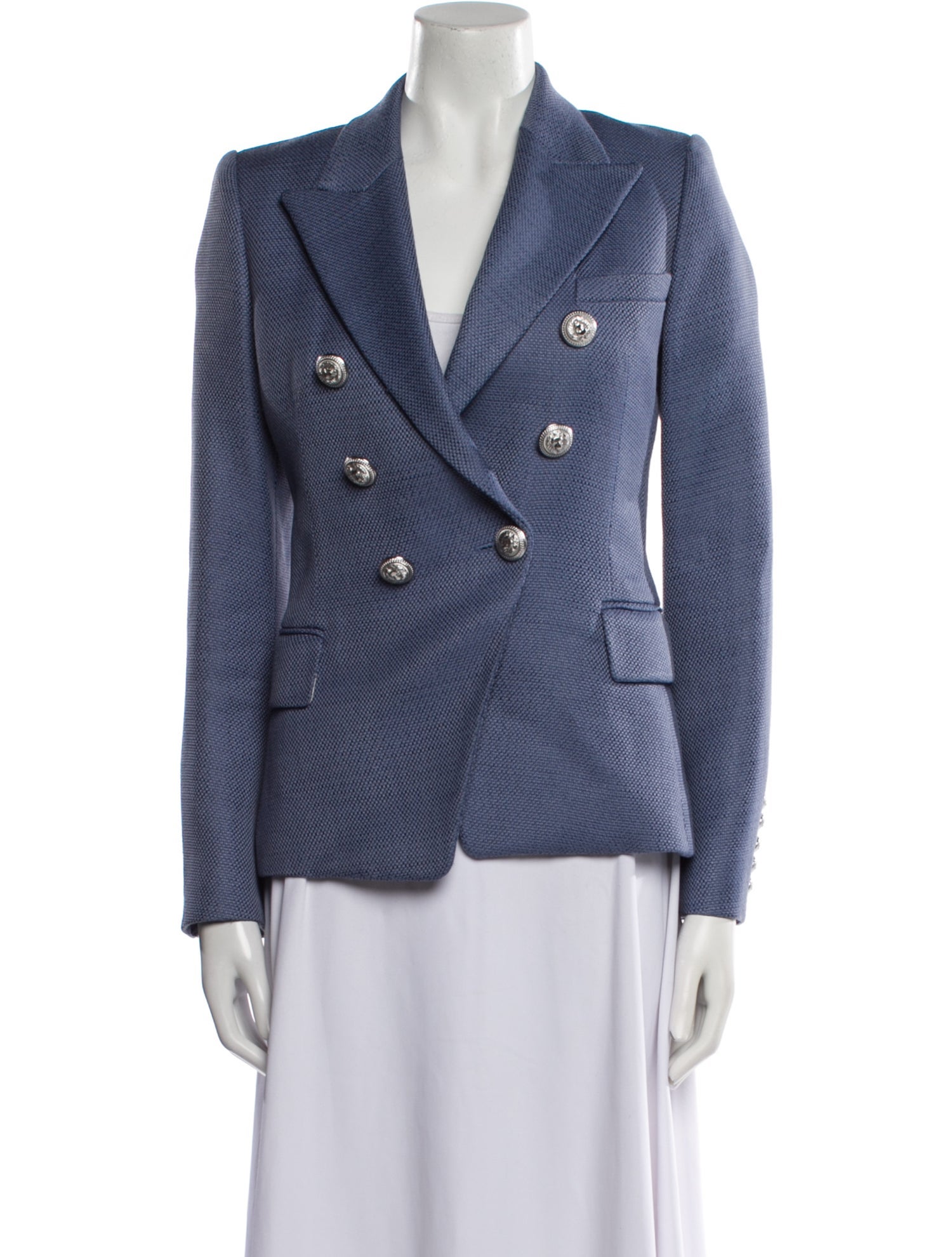 Balmain Striped Blazer