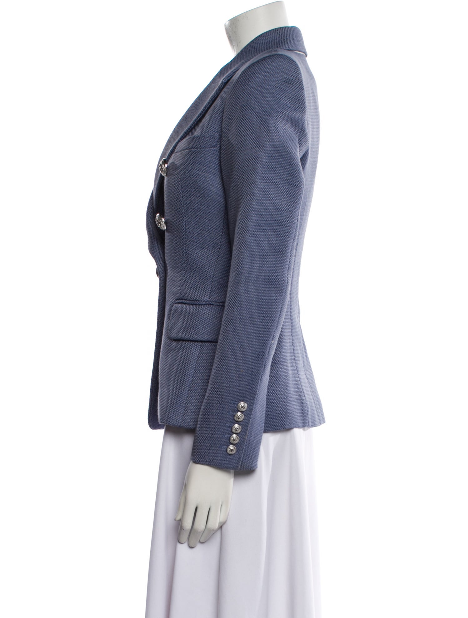 Balmain Striped Blazer