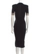Balmain Silk Midi Length Dress