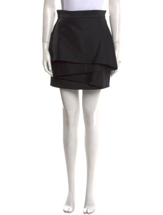 Balmain Wool Mini Skirt