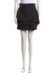Balmain Wool Mini Skirt