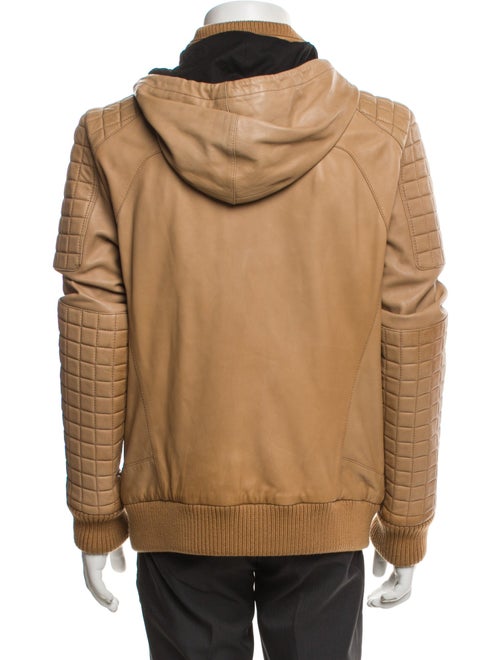 Balmain Lambskin Moto Jacket