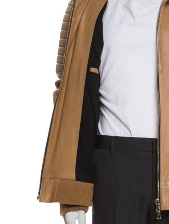 Balmain Lambskin Moto Jacket