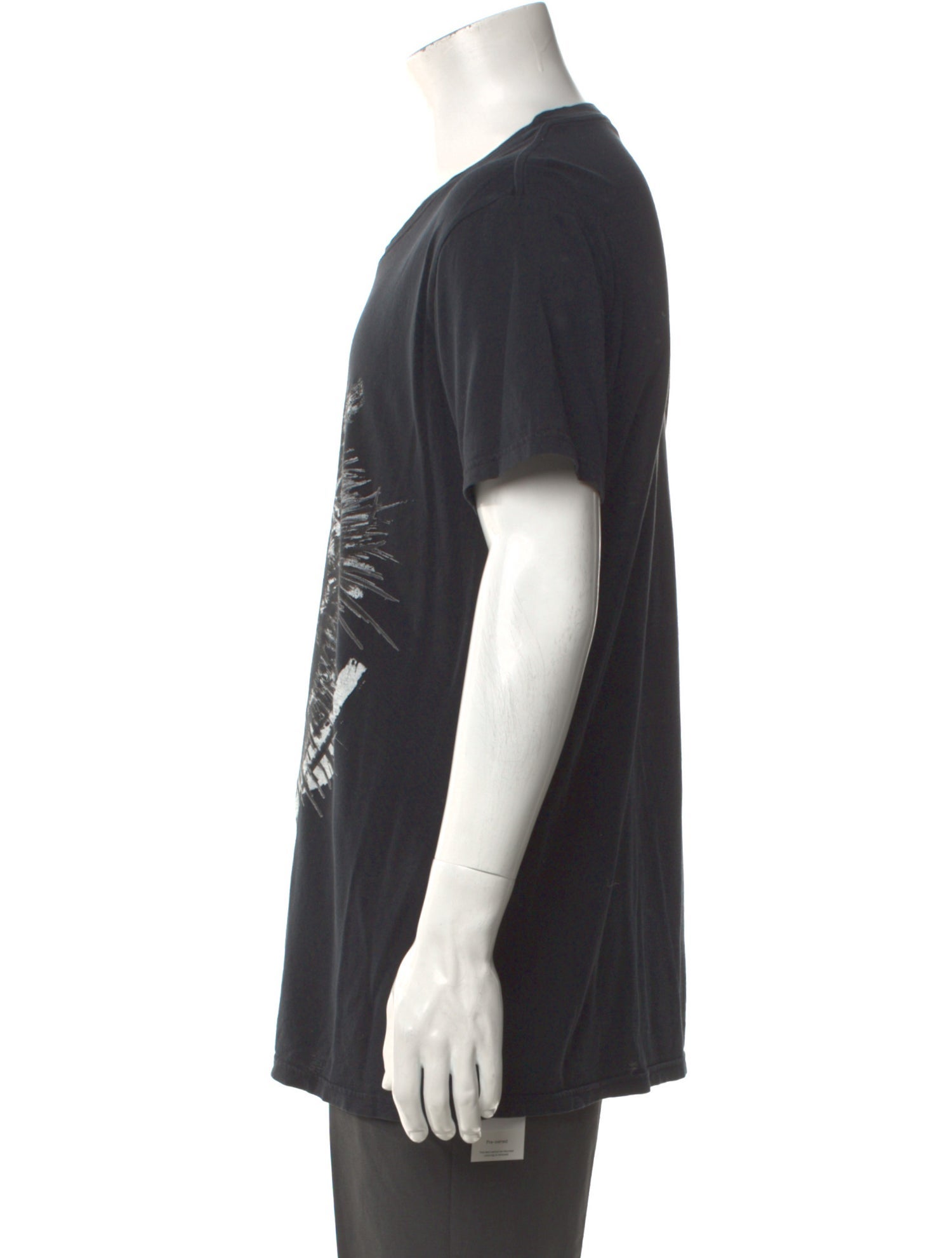 Balmain Graphic Print Crew Neck T-Shirt