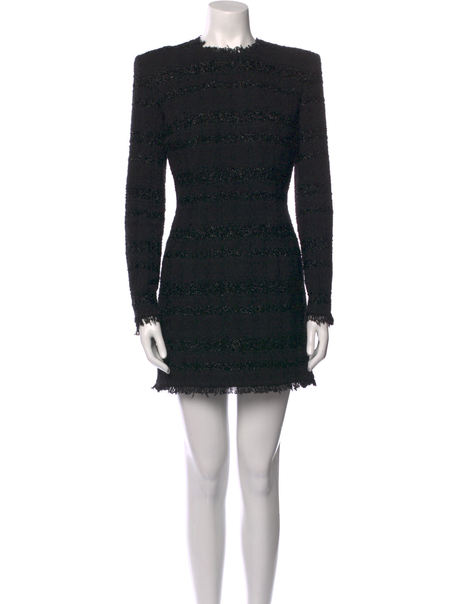 Balmain Crew Neck Mini Dress w/ Tags
