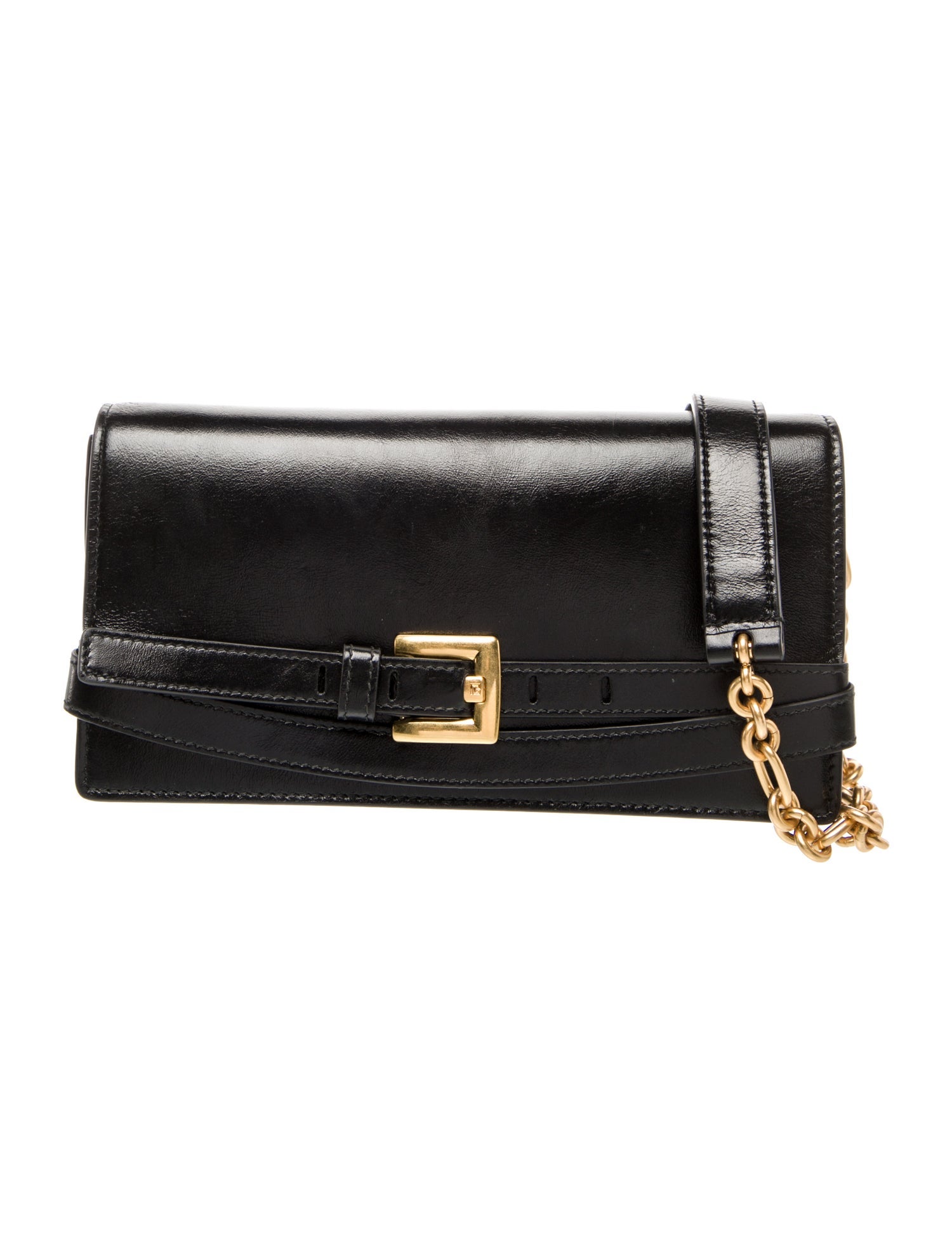 Balmain Leather Crossbody Bag