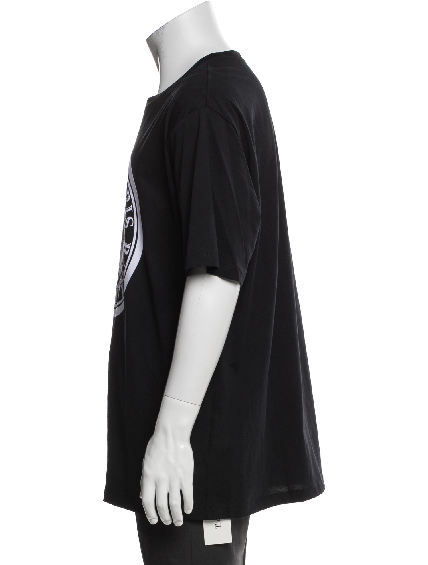 Balmain Graphic Print Crew Neck T-Shirt