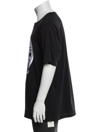 Balmain Graphic Print Crew Neck T-Shirt