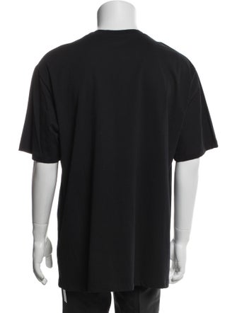 Balmain Graphic Print Crew Neck T-Shirt