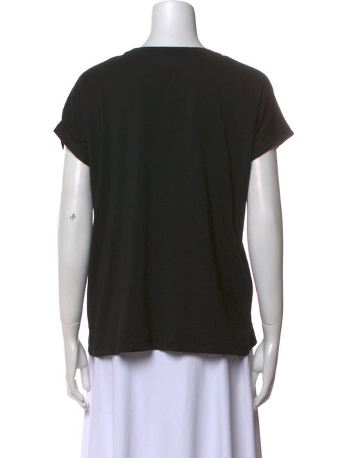 Balmain Graphic Print Crew Neck T-Shirt