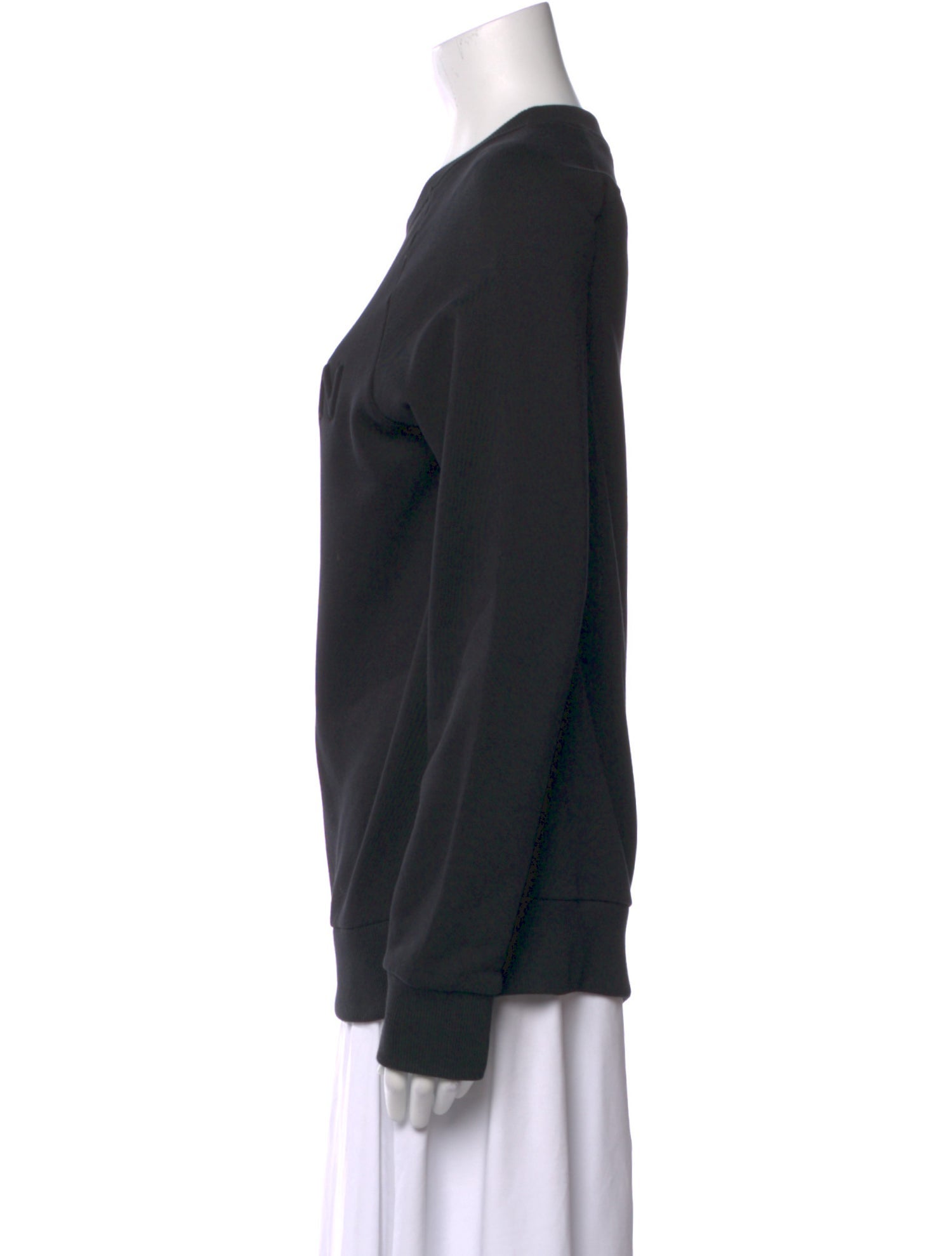 Balmain Crew Neck Long Sleeve Sweatshirt