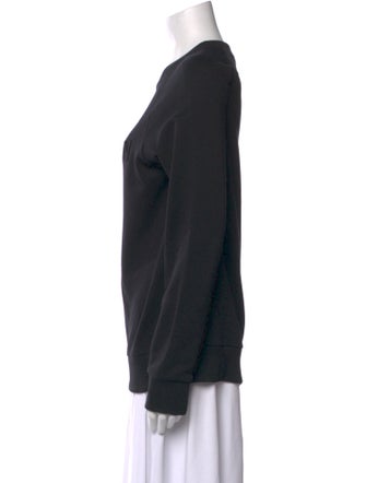 Balmain Crew Neck Long Sleeve Sweatshirt