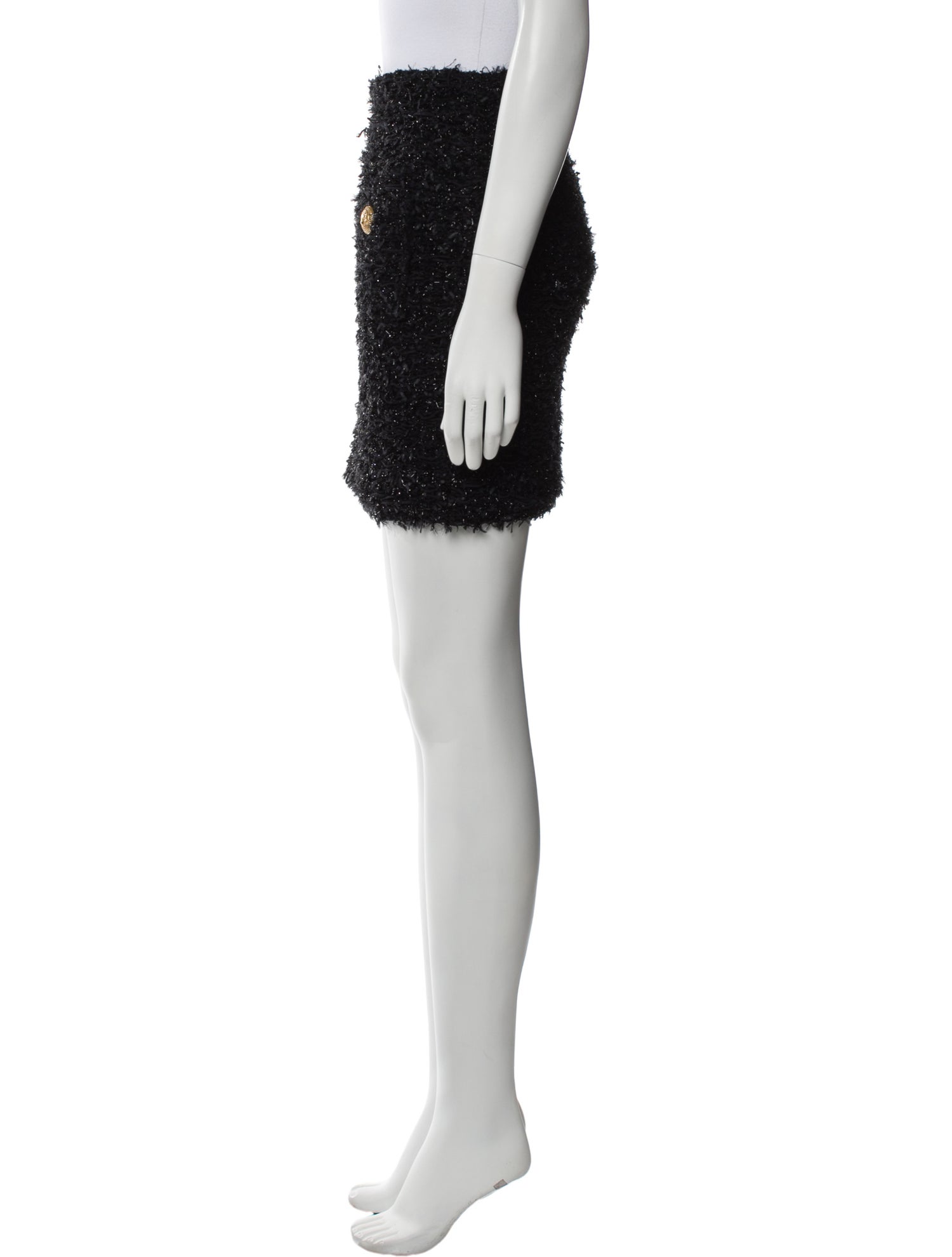 Balmain Tweed Mini Skirt