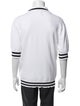 Balmain Striped Collar Polo Shirt