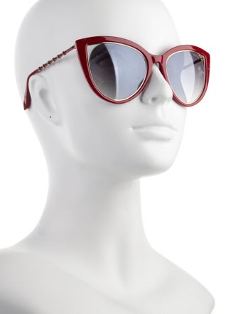 Balmain Cat-Eye Gradient Sunglasses