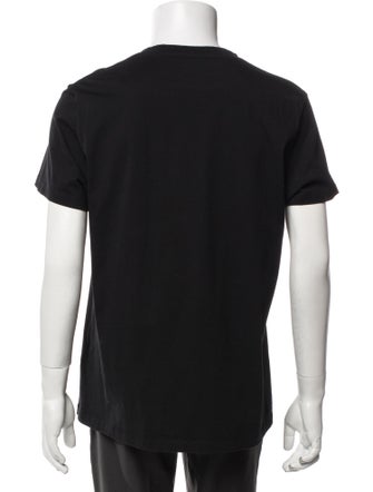 Balmain Graphic Print Crew Neck T-Shirt