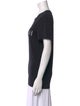 Balmain Graphic Print Crew Neck T-Shirt