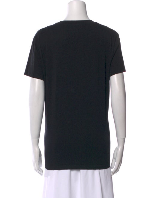Balmain Graphic Print Crew Neck T-Shirt