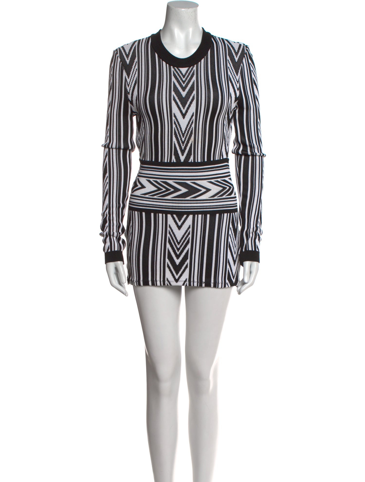 Balmain Printed Mini Dress