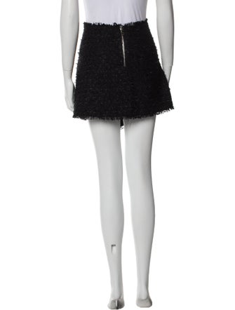 Balmain Crystal Embellishments Mini Skirt