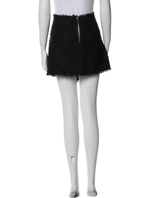 Balmain Crystal Embellishments Mini Skirt