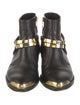 Balmain Leather Rain Boots