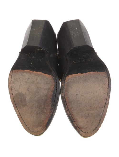 Balmain Leather Rain Boots