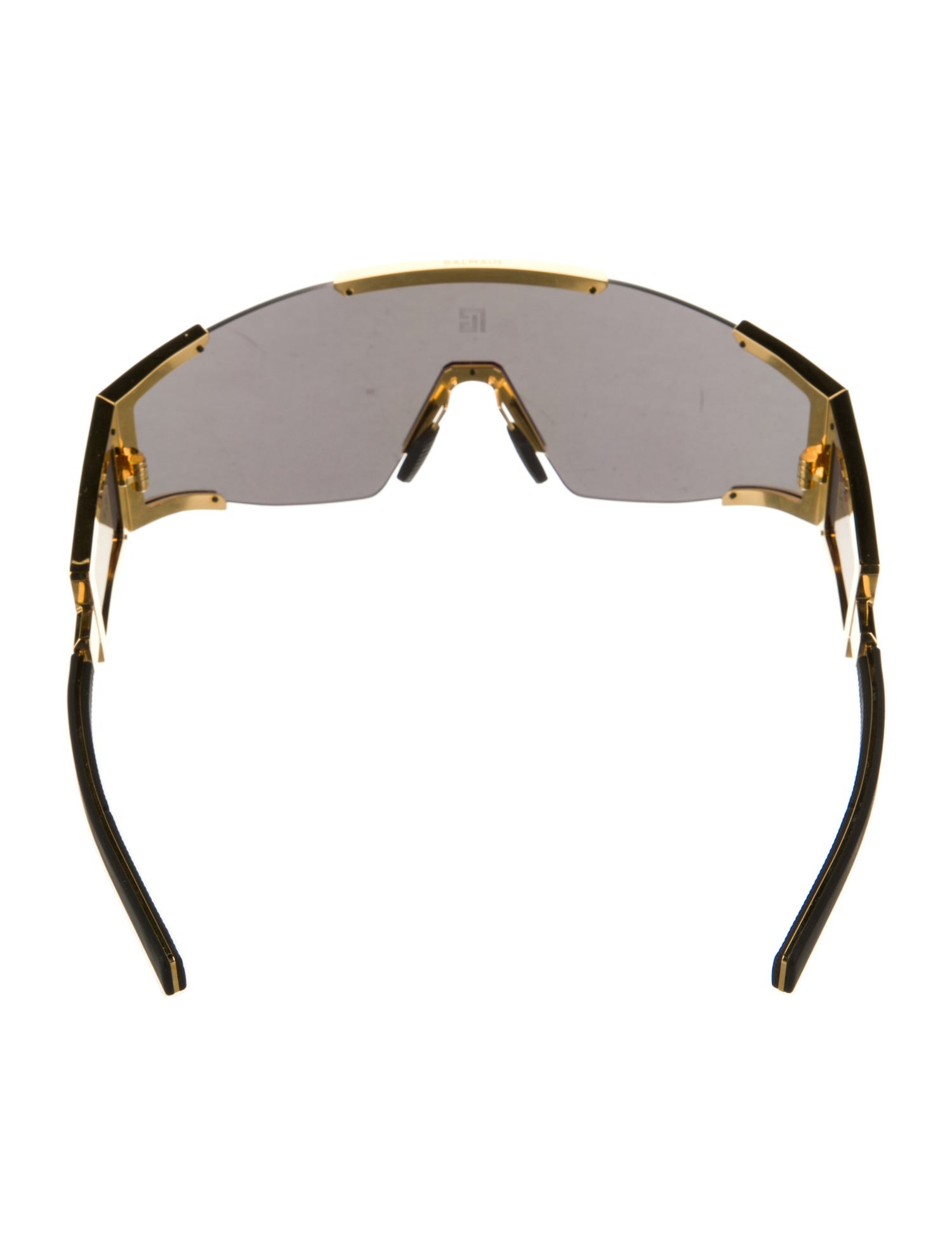 Balmain Shield Mirrored Sunglasses