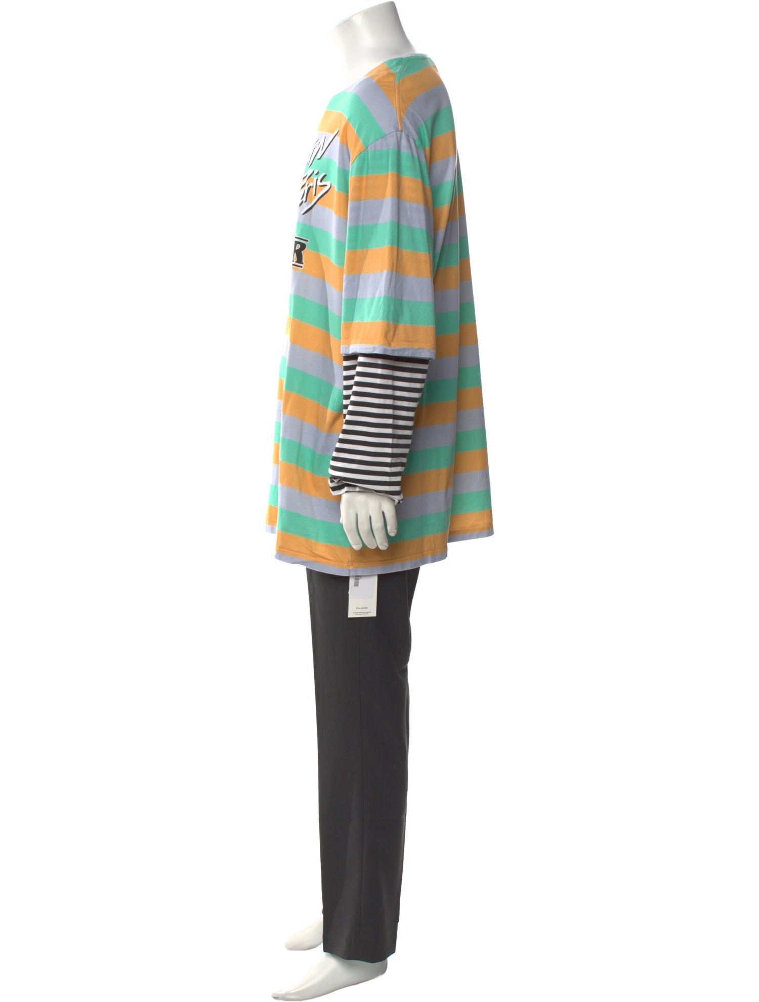 Balmain Balmain x Stranger Things Striped T-Shirt