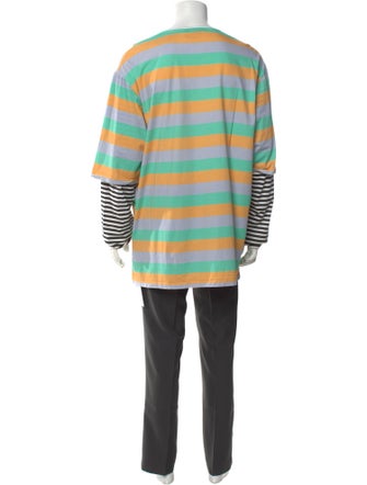 Balmain Balmain x Stranger Things Striped T-Shirt