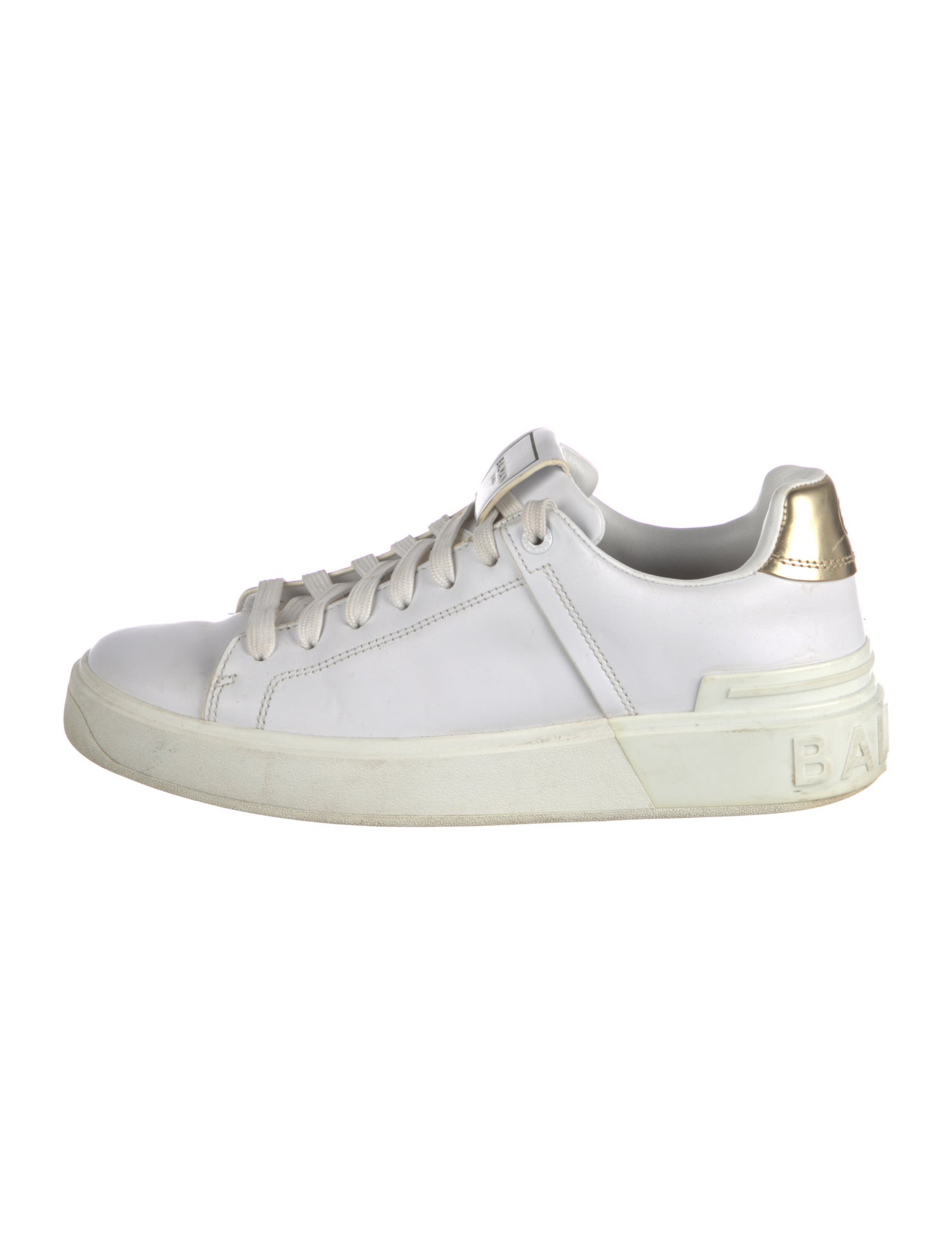 Balmain Leather Sneakers