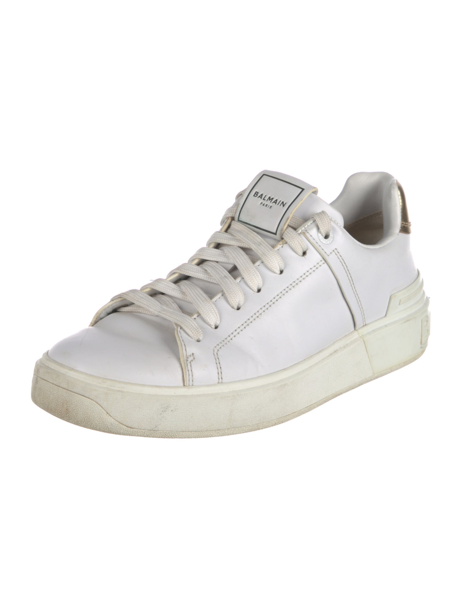 Balmain Leather Sneakers